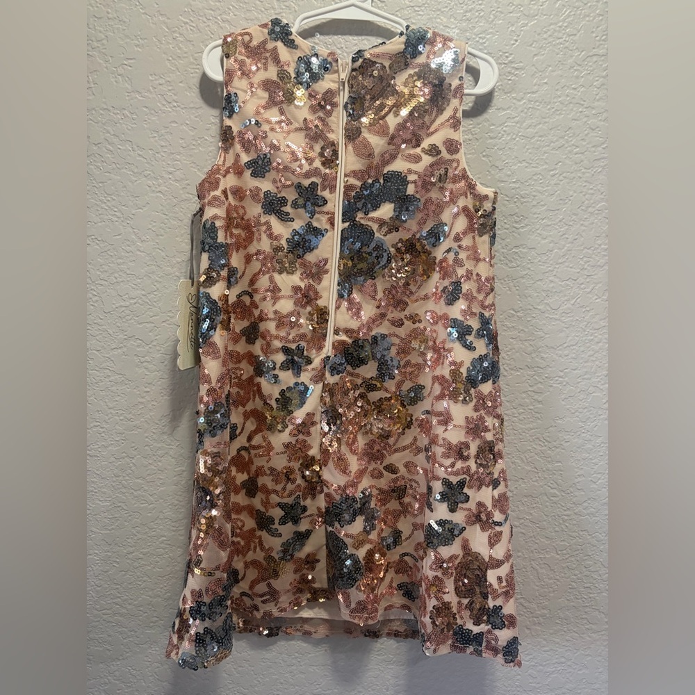 Kids Nannette Sequin dress NWT SIZE 6 - Picture 6 of 6